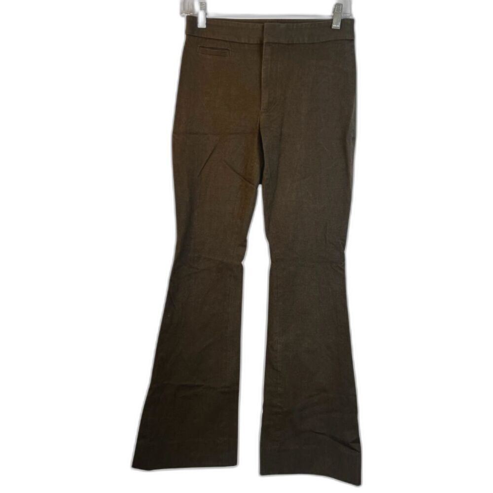 Banana Republic Flare Leg Lightweight Casual Dress Pants Size 2 Neutral‎